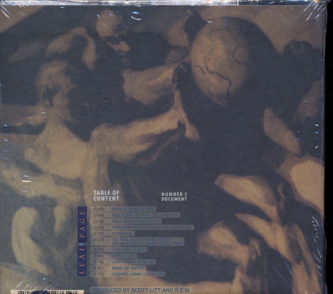 REM - Document (deluxe mini-LP slipsleeve edition) (marked/ltd stock)
