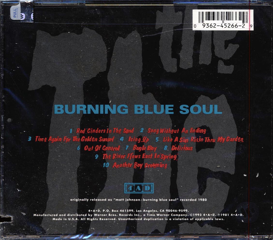 The The - Burning Blue Soul (marked/ltd stock)