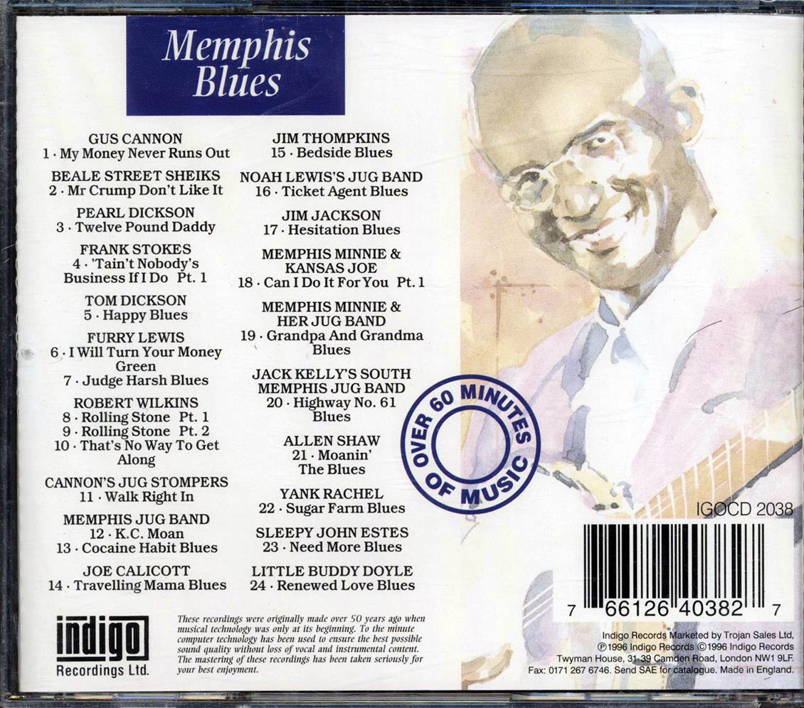 Gus Cannon, Pearl Dickson, Frank Stokes, Etc. - Walk Right In: The Essential Recordings Of Memphis Blues