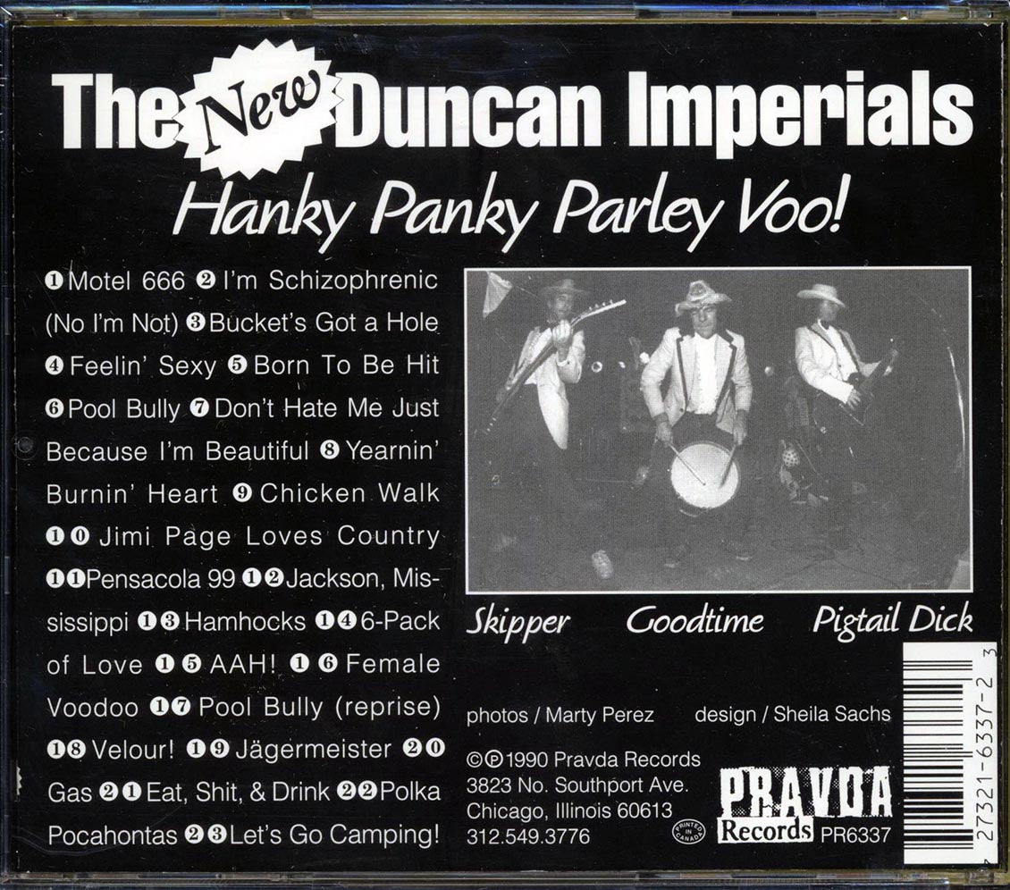 The New Duncan Imperials - Hanky Panky Parley Voo: 23 Smash Hits