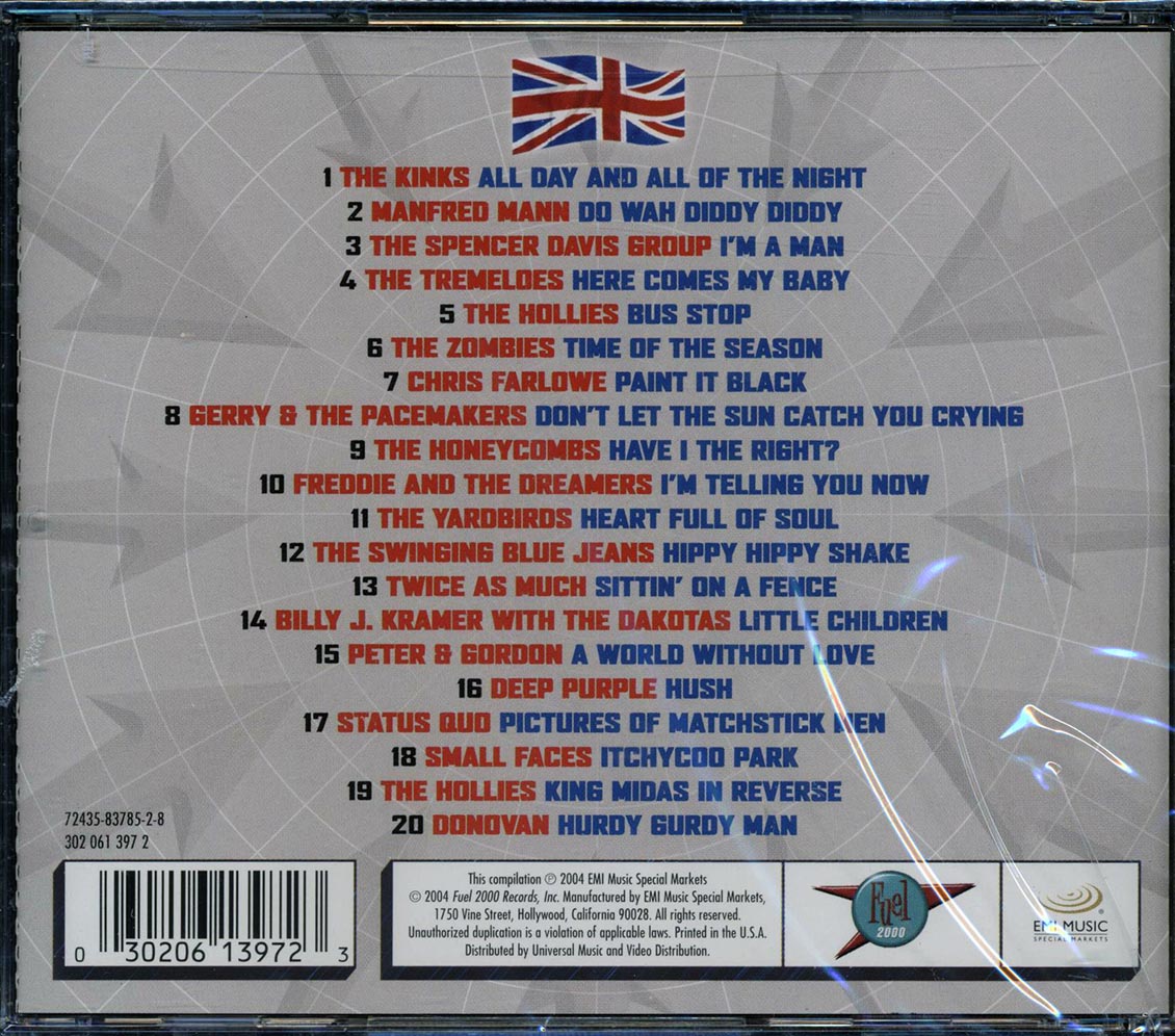 The Kinks, Manfred Mann, The Hollies, The Zombies, The Yardbirds, Etc. - British Invasion: The Essential Album (20 tracks)