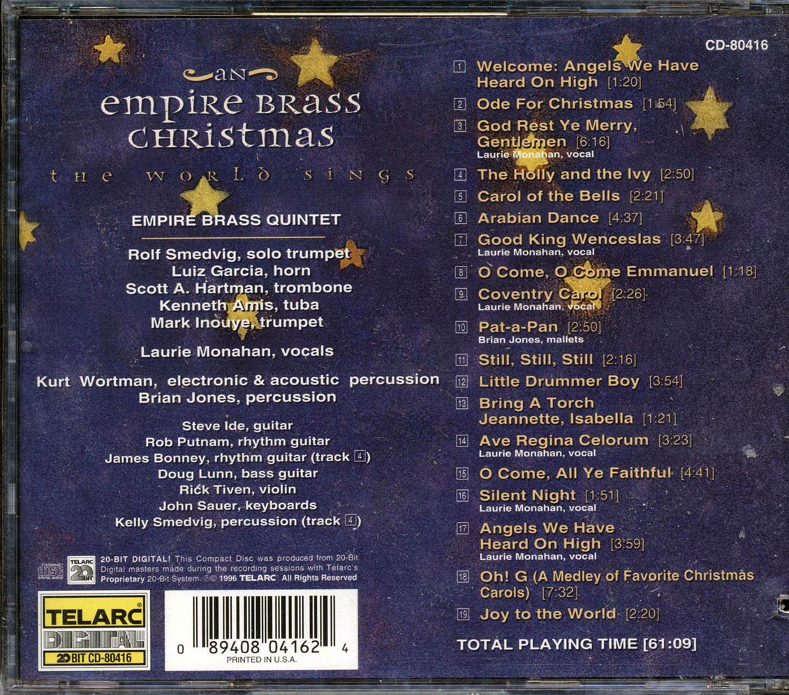 Empire Brass Quintet - An Empire Brass Christmas (marked/ltd stock)