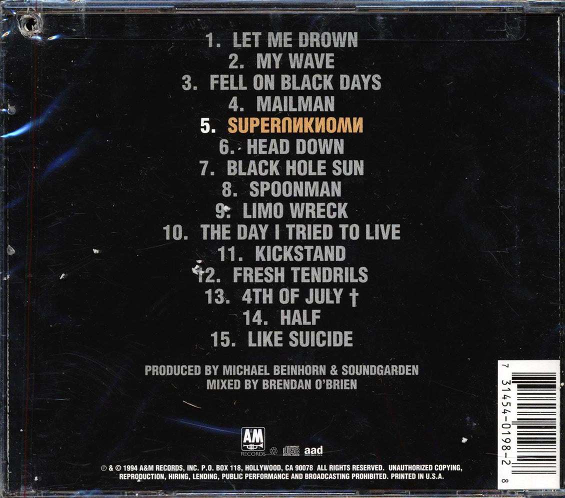 Soundgarden - Superunknown