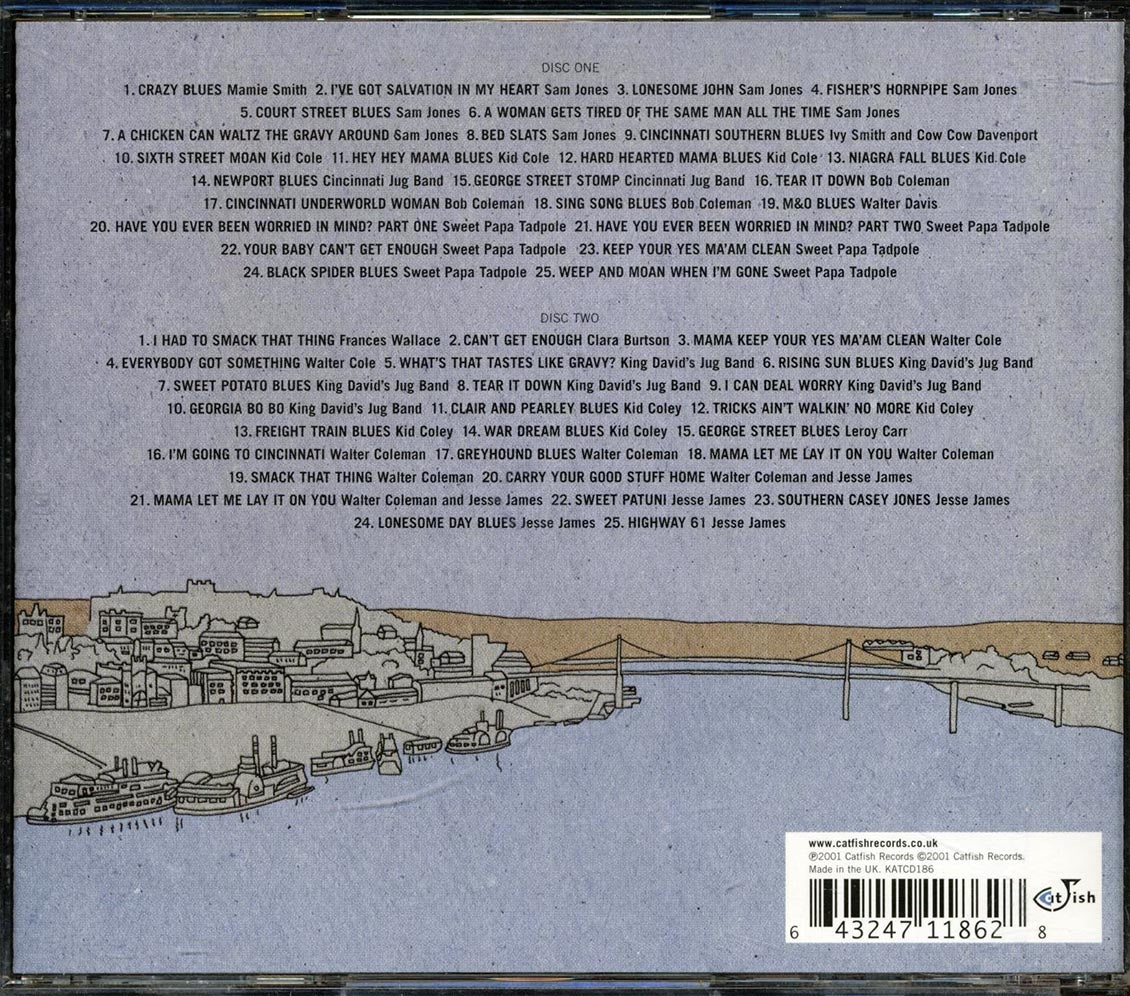 Sam Jones, Kid Cole, Sweet Papa Tadpole, Kid Coley, Etc. - Cincinnati Blues (50 tracks) (2xCD)