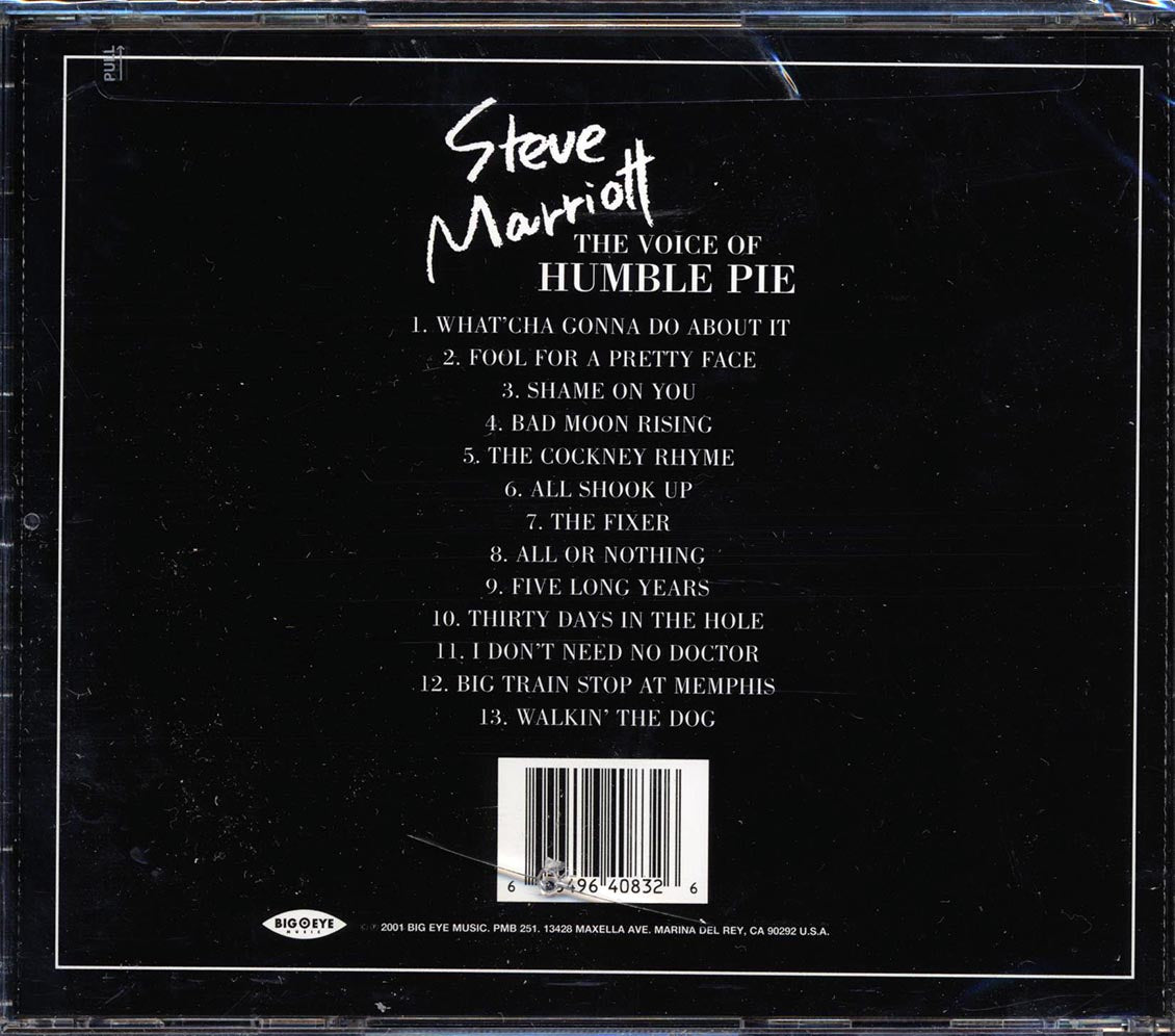 Steve Marriott - Live At Dingwalls (marked/ltd stock)