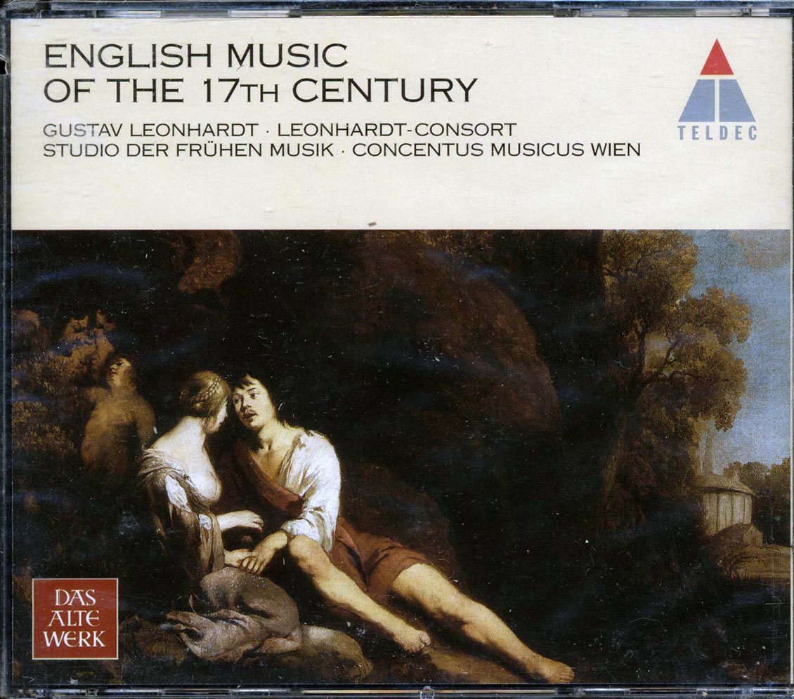Gustav Leonhardt, Studio Der Fruhen Musik, Concentus Musicus Wien - English Music Of The 17th Century (2xCD) (marked/ltd stock)