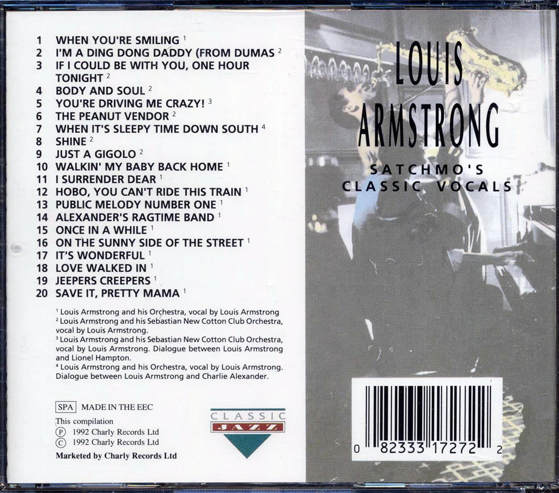 Louis Armstrong - Satchmo's Classic Vocals