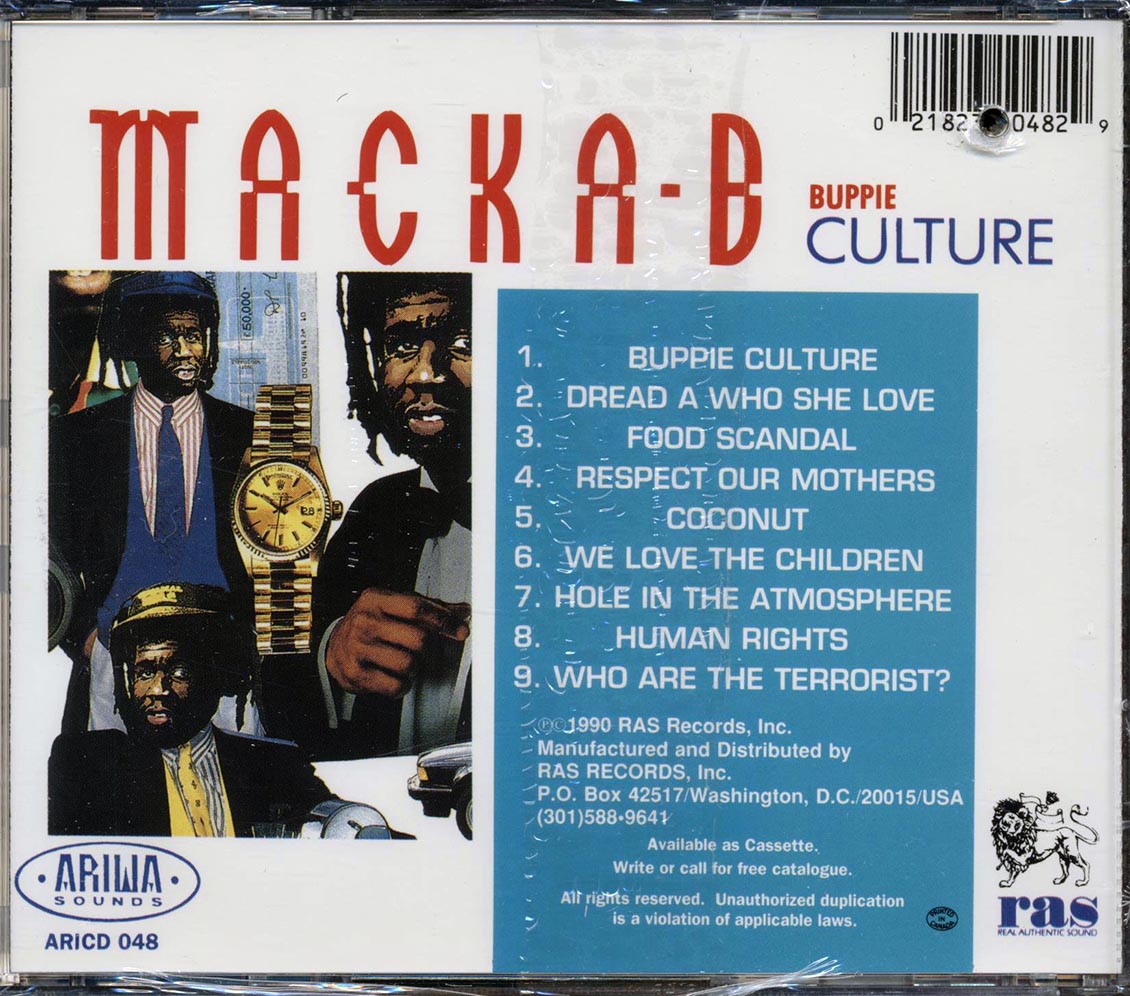 Macka B - Buppie Culture (marked/ltd stock)