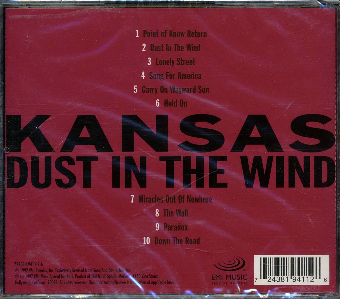 Kansas - Live: Dust In The Wind