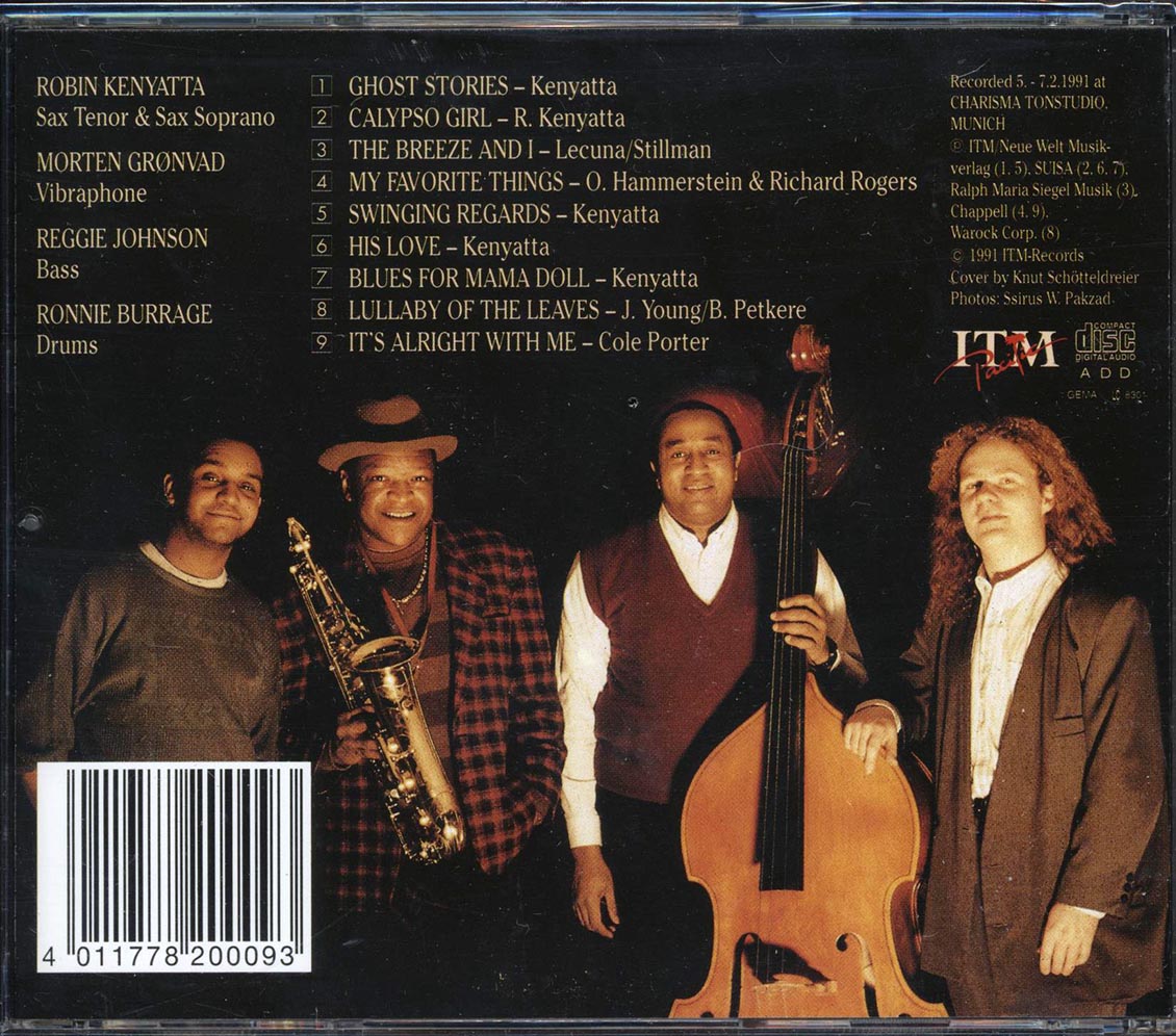 Robin Kenyatta, Ronnie Burrage - Ghost Stories