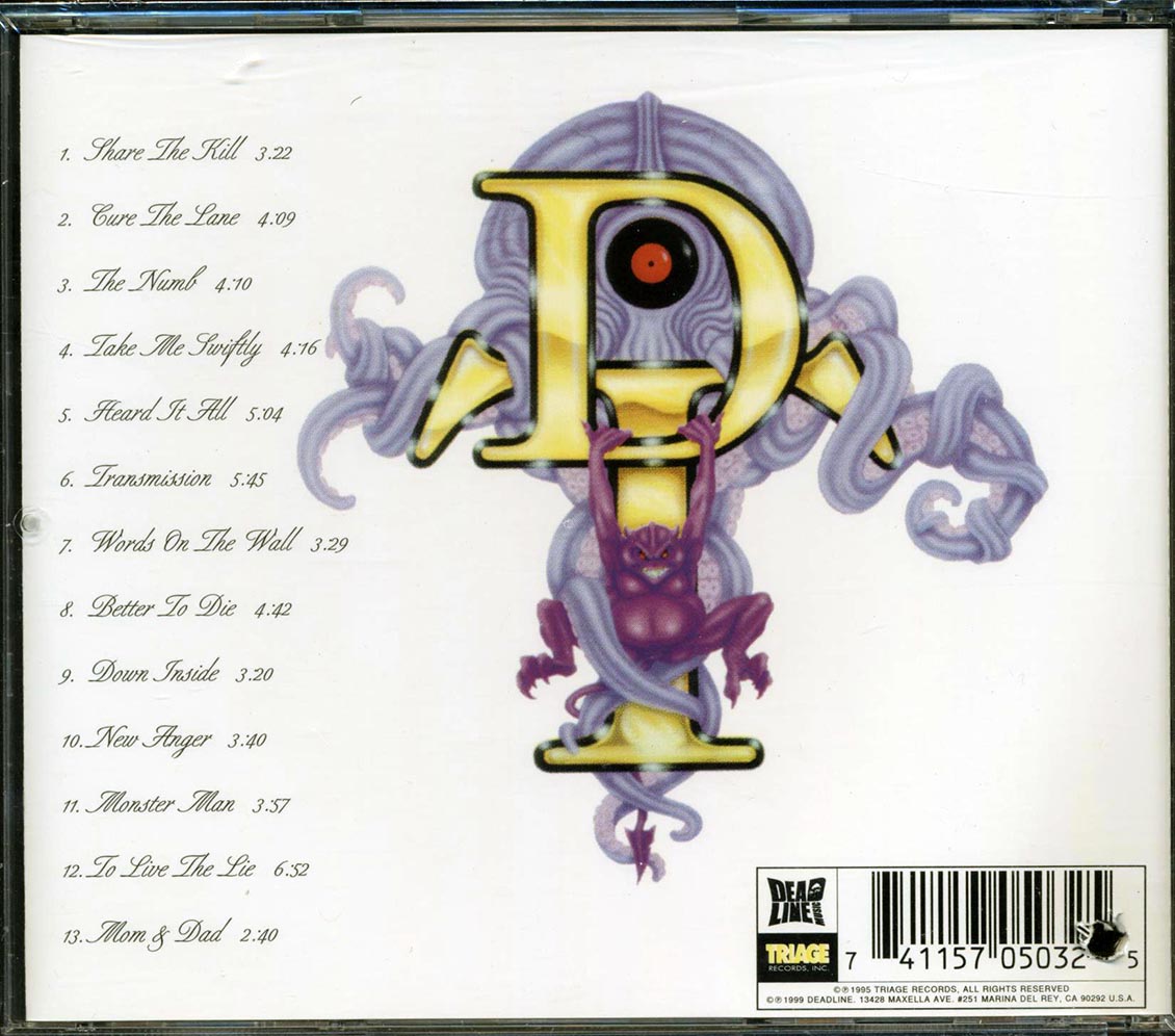 Dangerous Toys - The Rtist 4Merly Known As Dangerous Toys (marked/ltd stock)