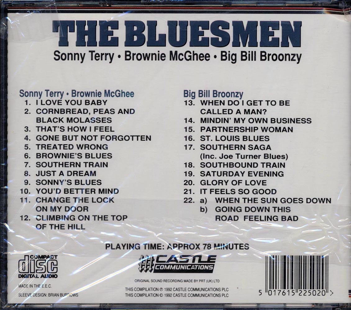 Sonny Terry, Brownie McGhee, Big Bill Broonzy - The Bluesmen