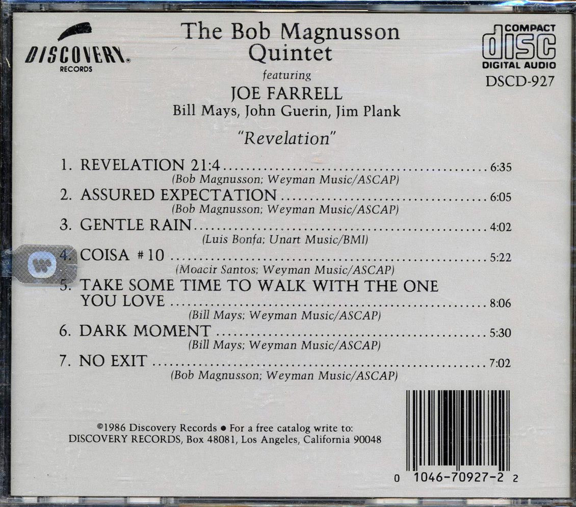 The Bob Magnusson Quintet - Revelation