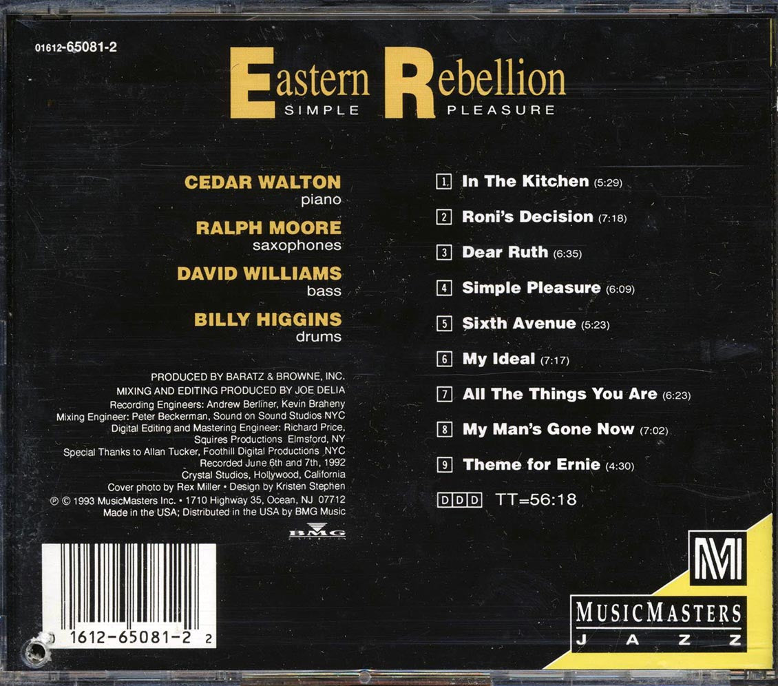 Eastern Rebellion - Simple Pleasure