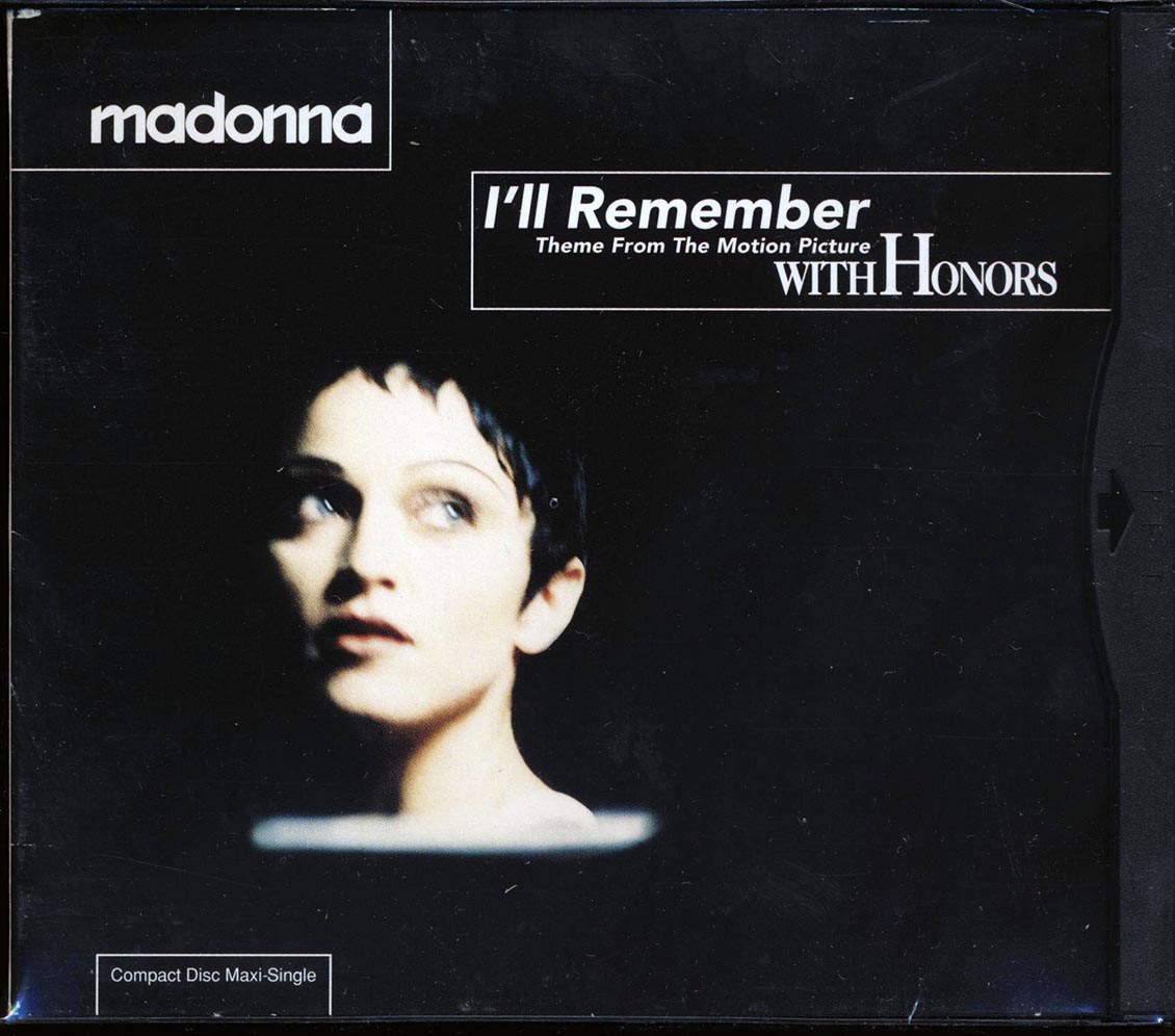 Madonna - I'll Remember: Theme From The Motion Picture With Honors