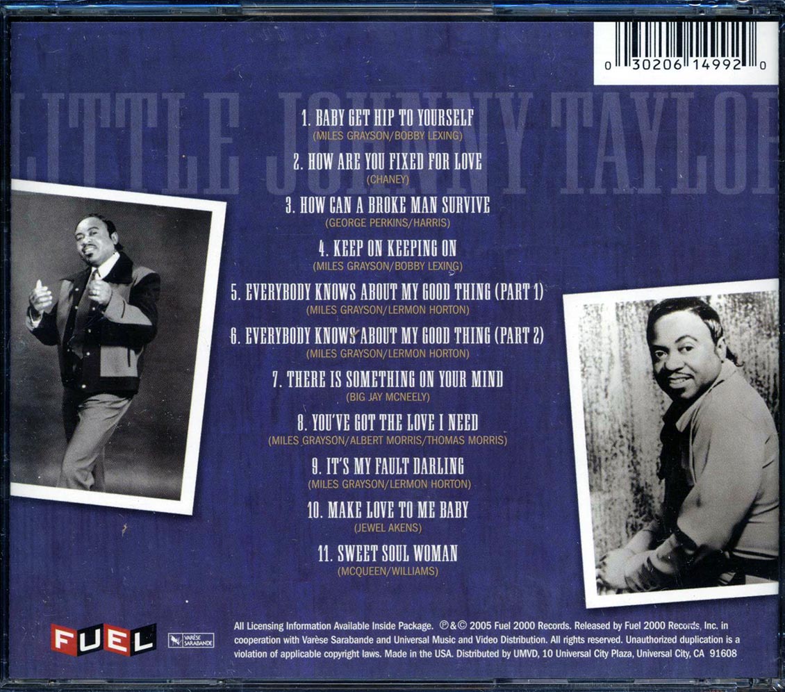 Little Johnny Taylor - Everybody Knows About My Good Thing