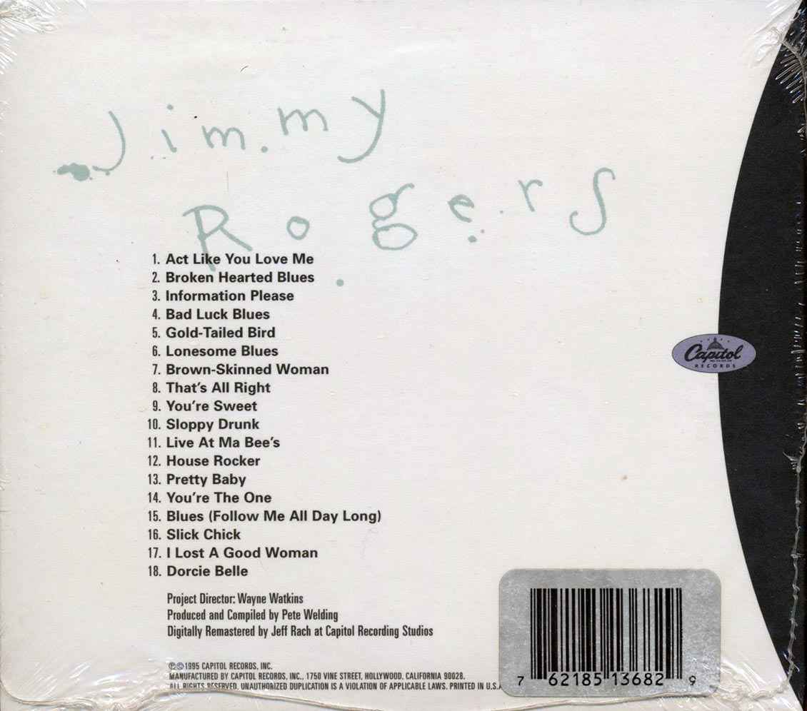 Jimmy Rogers - Chicago Blues Masters Volume 2