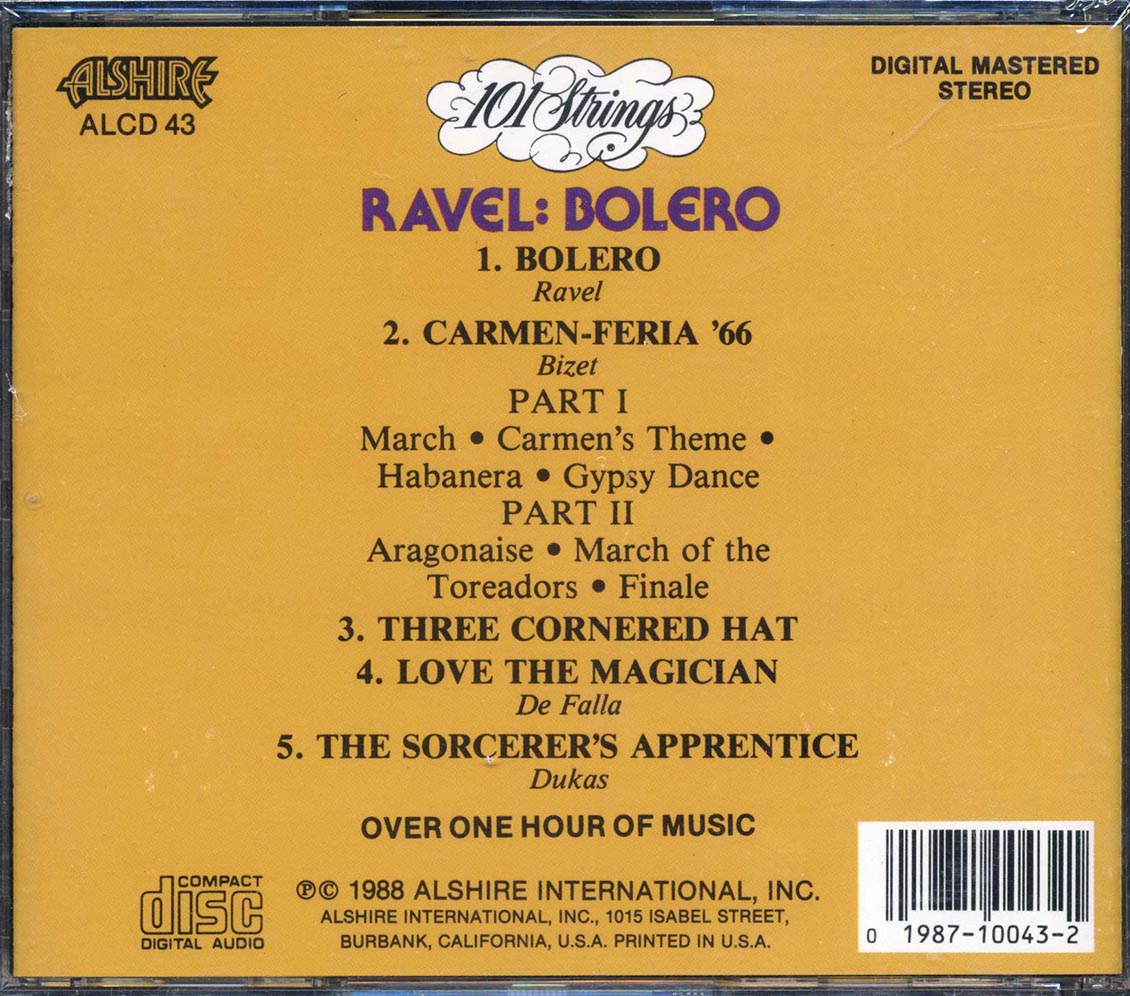 101 Strings - Ravel: Bolero