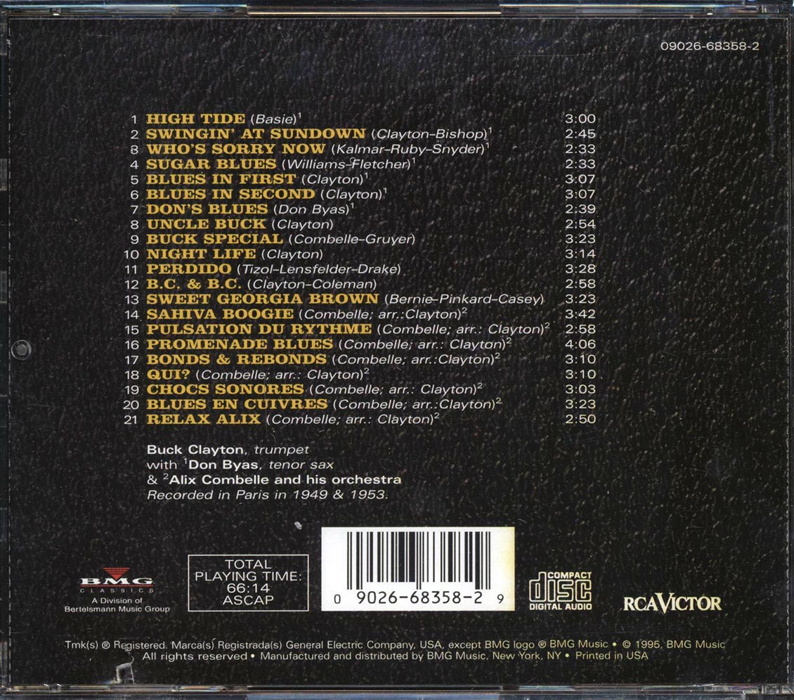 Buck Clayton - Buck Clayton In Paris (marked/ltd stock)