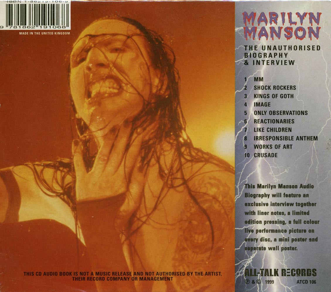 Marilyn Manson - The Unauthorised Biography & Interview