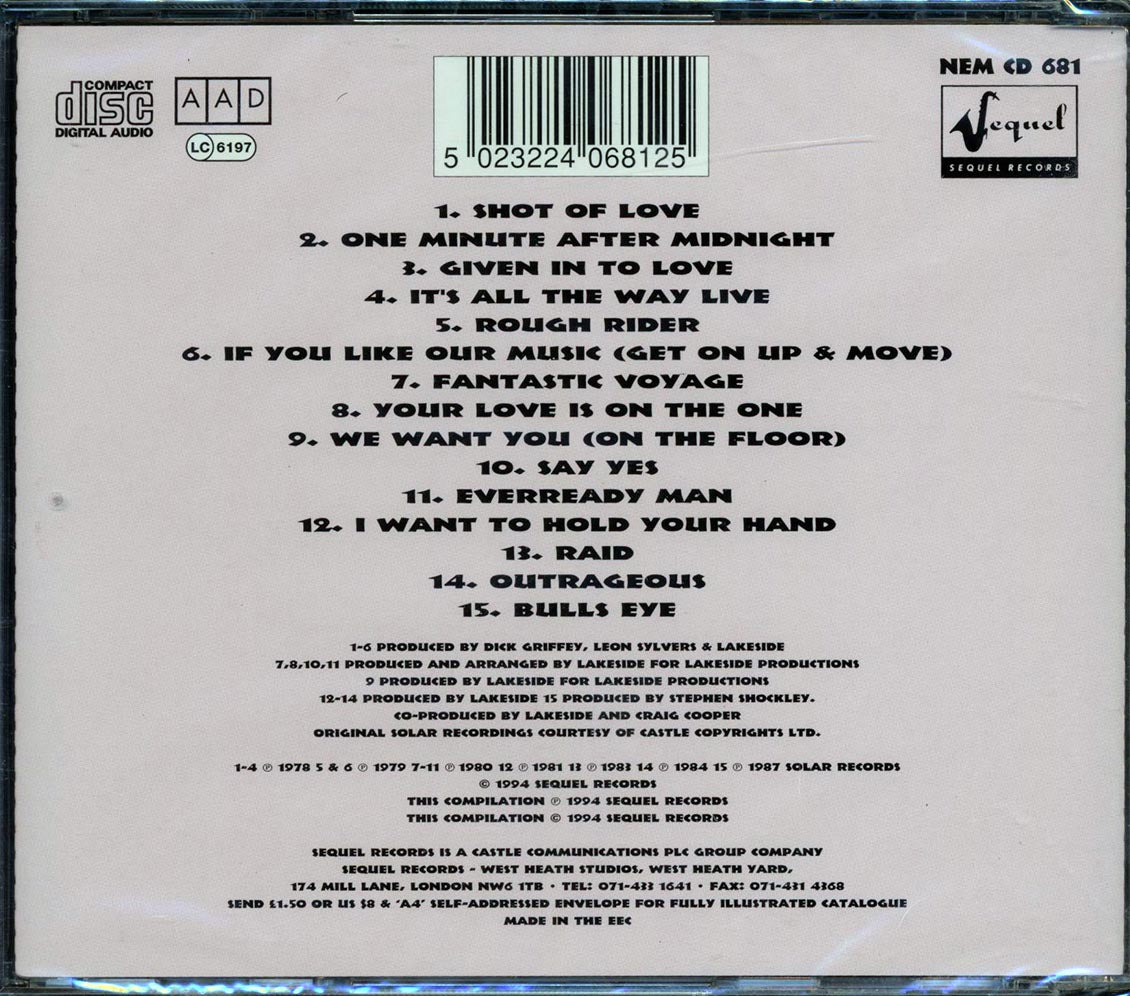 Lakeside - The Best Of Lakeside