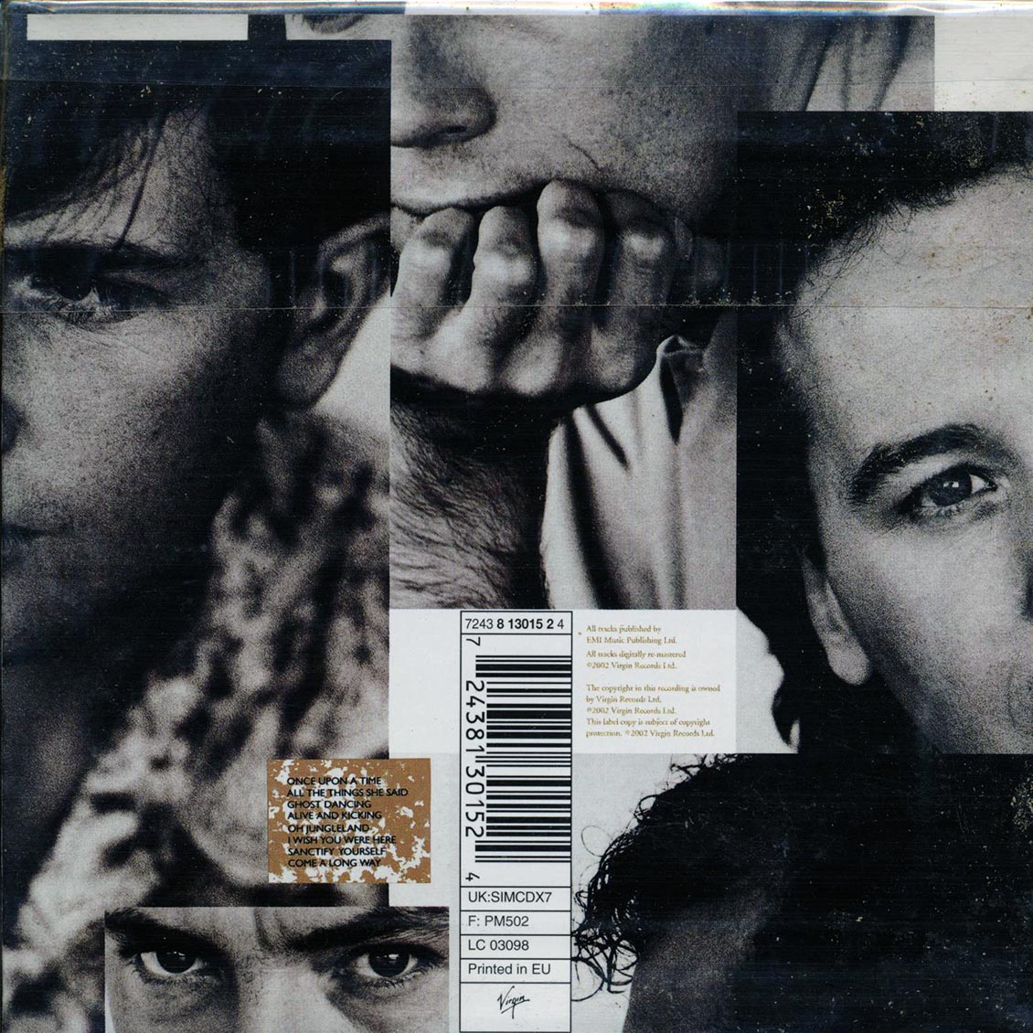 Simple Minds - Once Upon A Time (deluxe mini-LP slipsleeve edition)