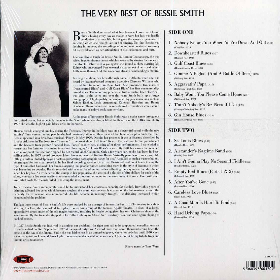 Bessie Smith - The Very Best Of Bessie Smith (180g)