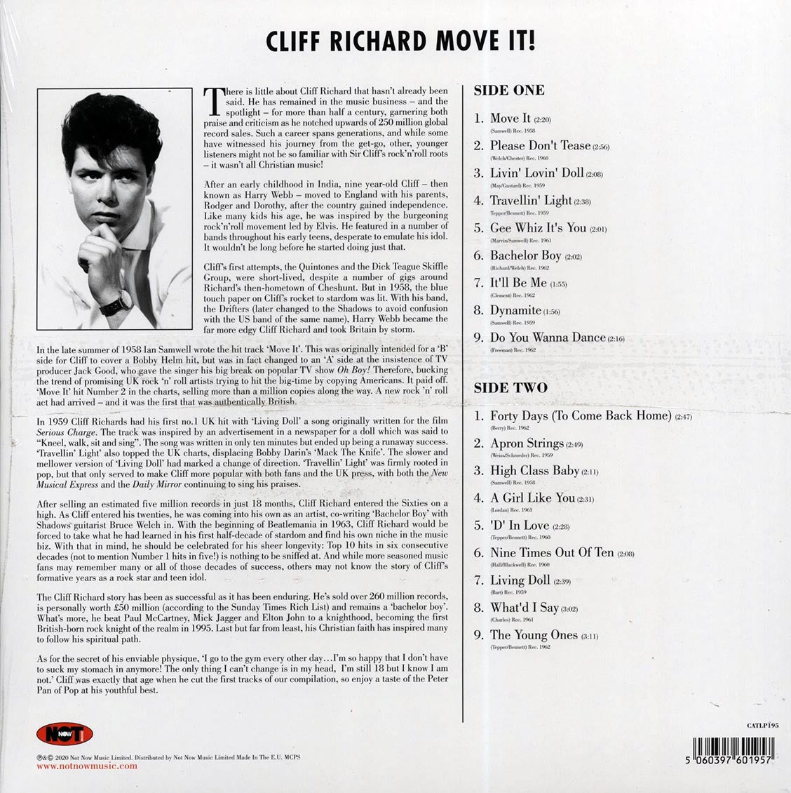 Cliff Richard - Move It! (180g)