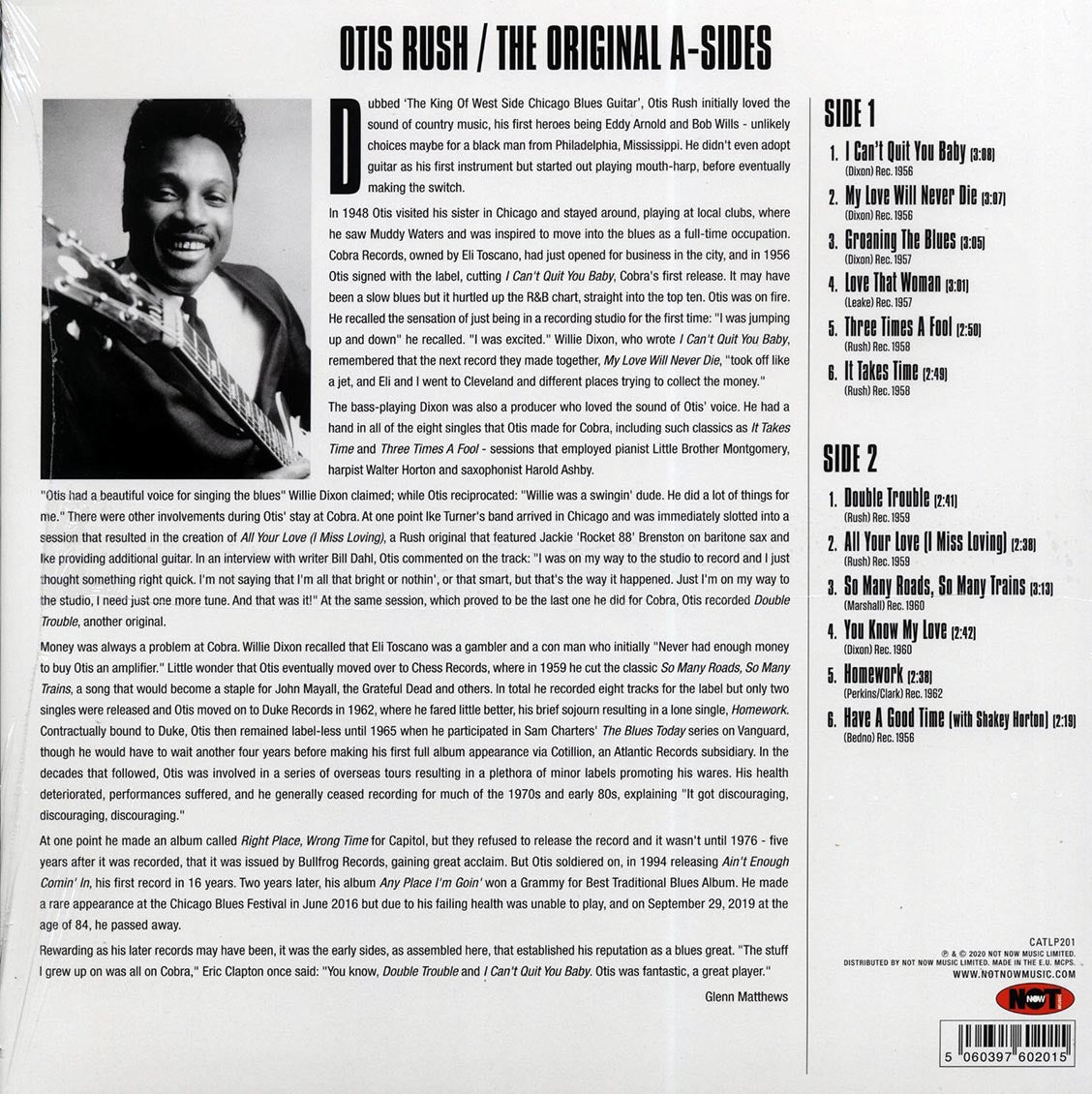 Otis Rush - The Original A-Sides (180g)