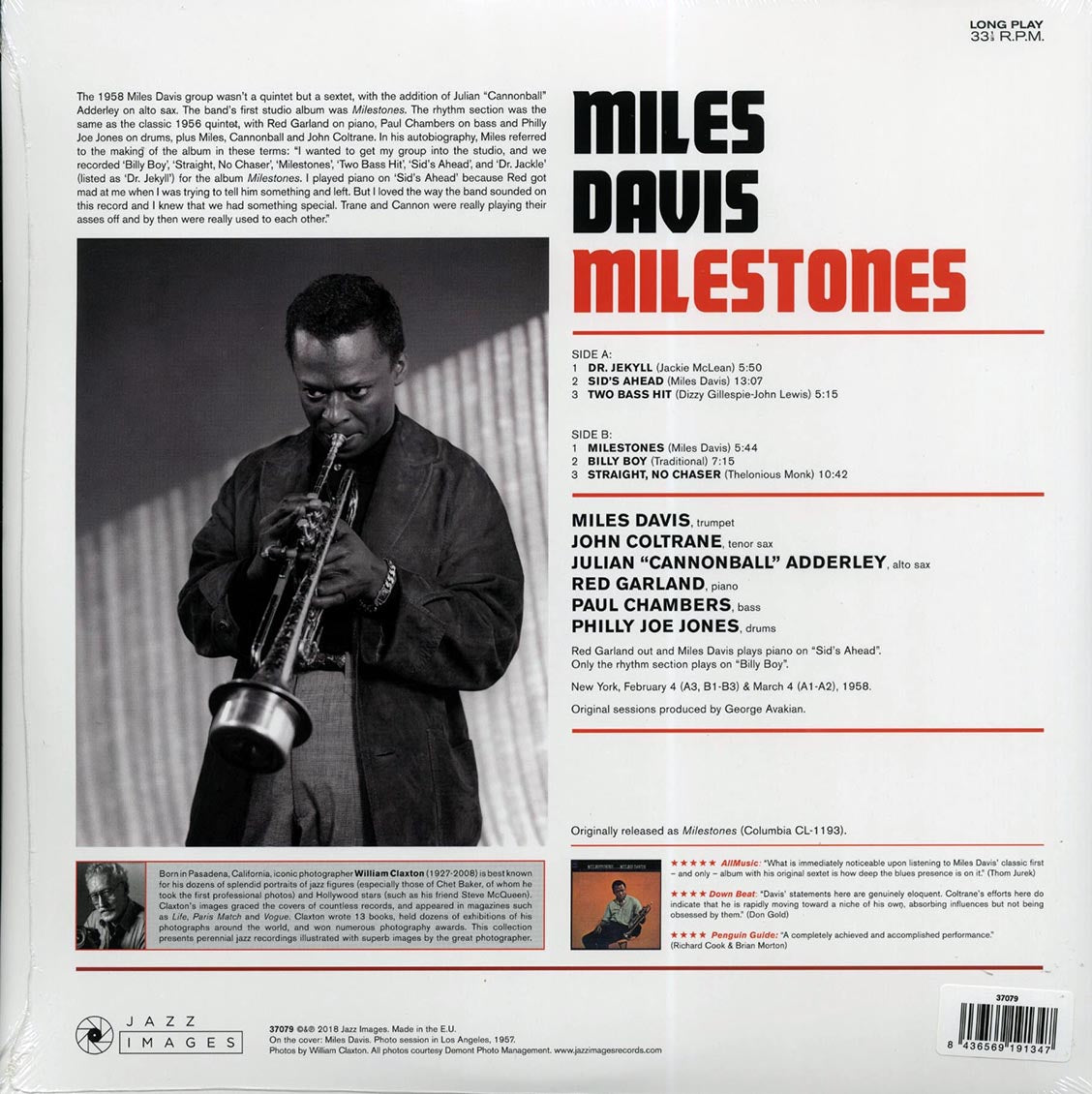 Miles Davis - Milestones (ltd. ed.) (180g) (remastered)