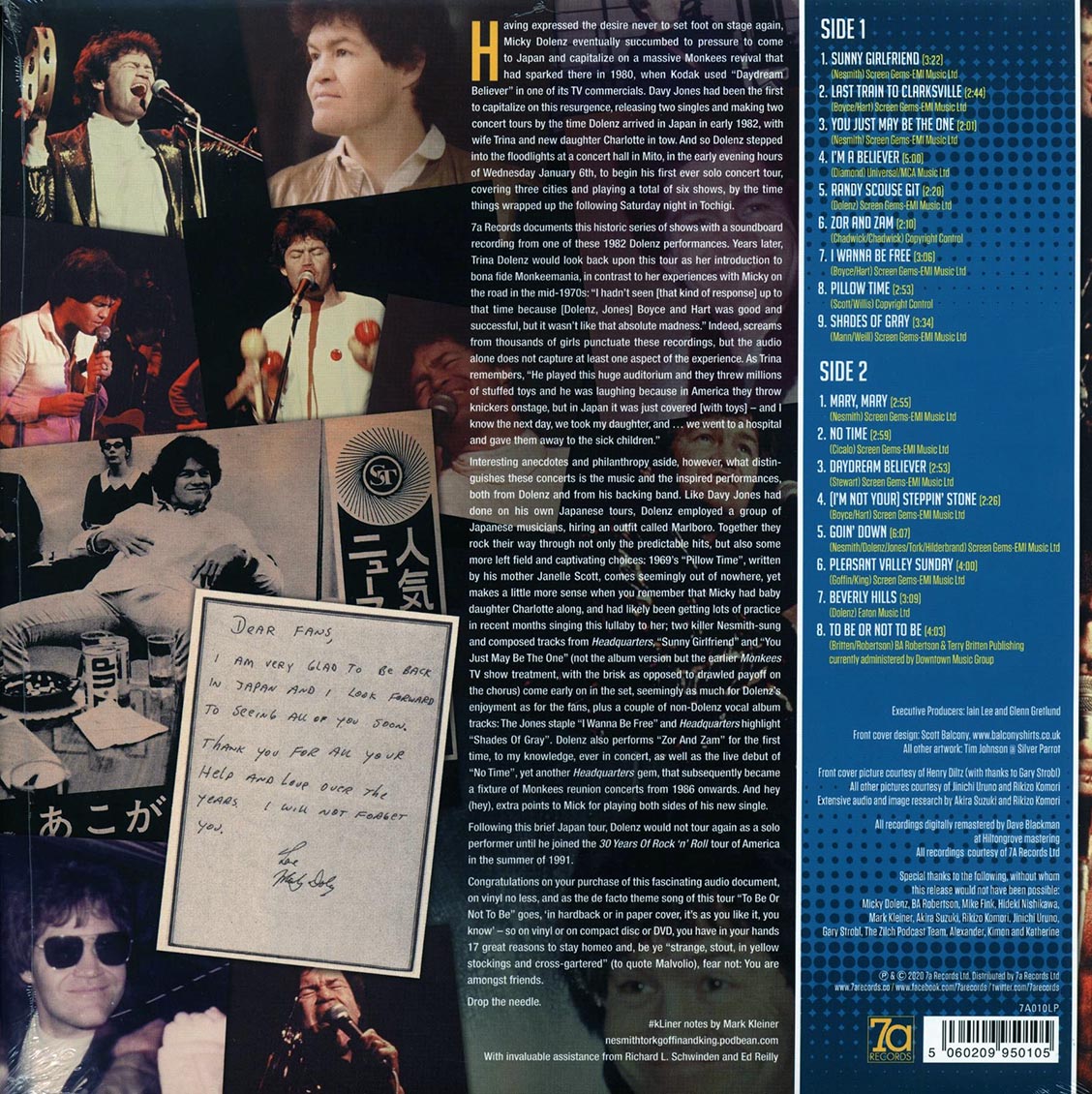 Micky Dolenz - Live In Japan (splatter vinyl)