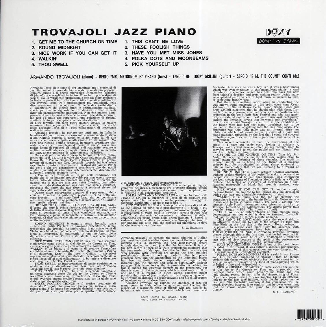 Armando Trovaioli - Trovajoli Jazz Piano