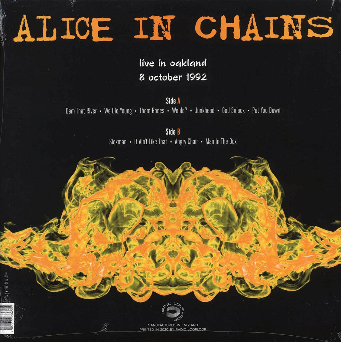 Alice In Chains - Live In Oakland, 8 October 1982 (ltd. 500 copies made)