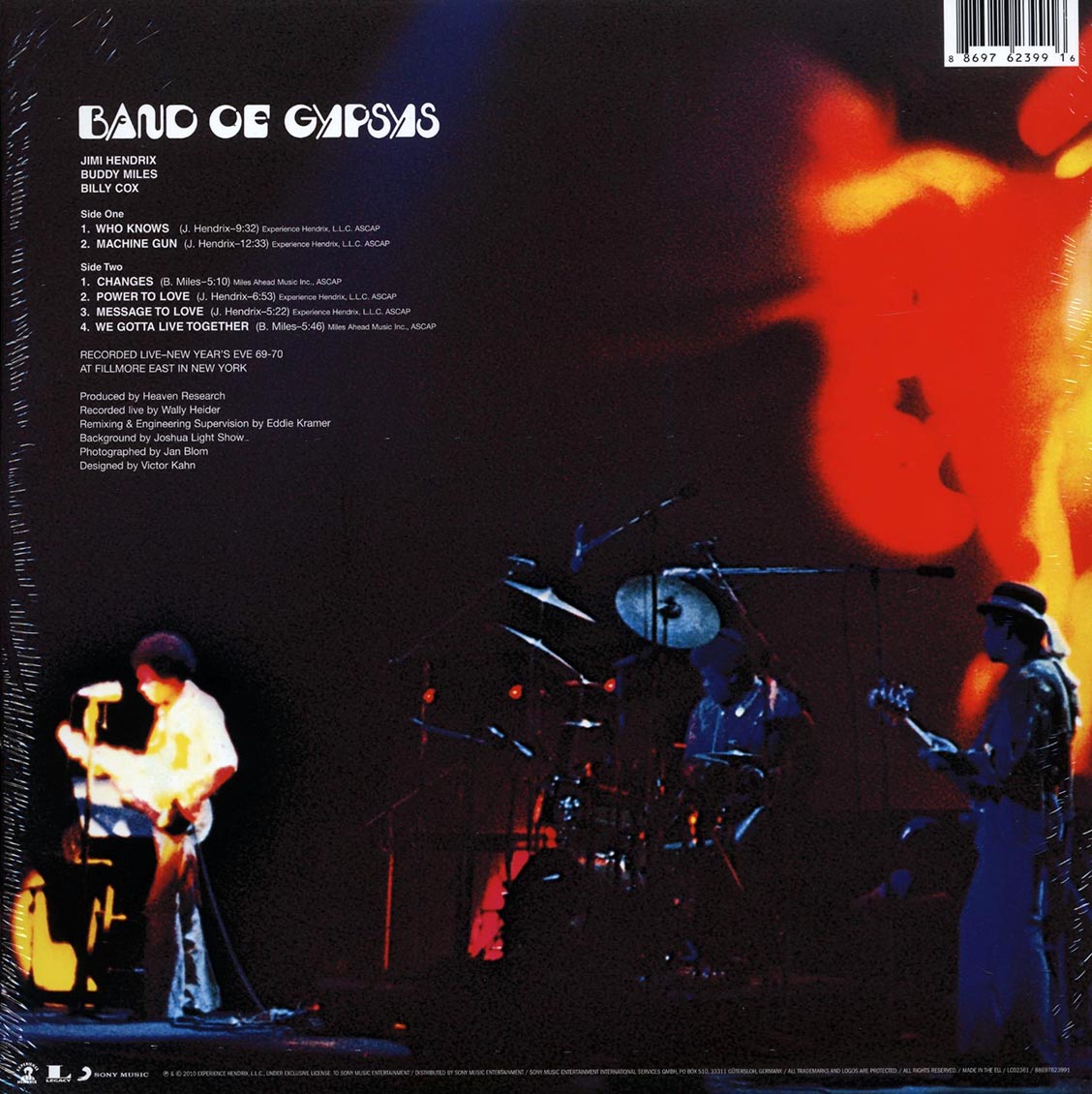 Jimi Hendrix - Band Of Gypsys (180g)