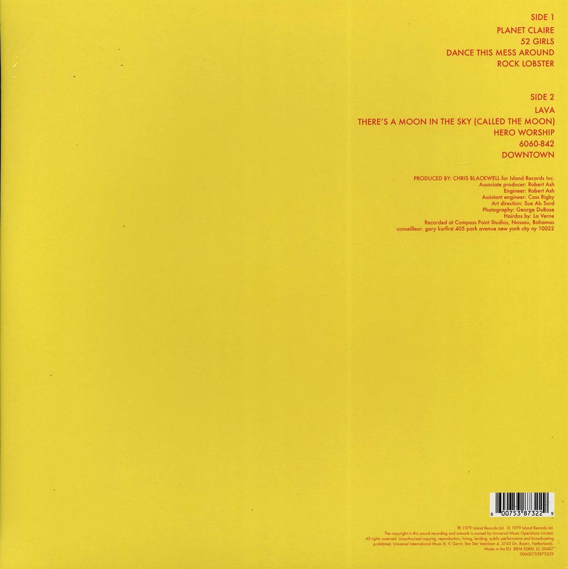 The B-52's - The B-52's (180g)