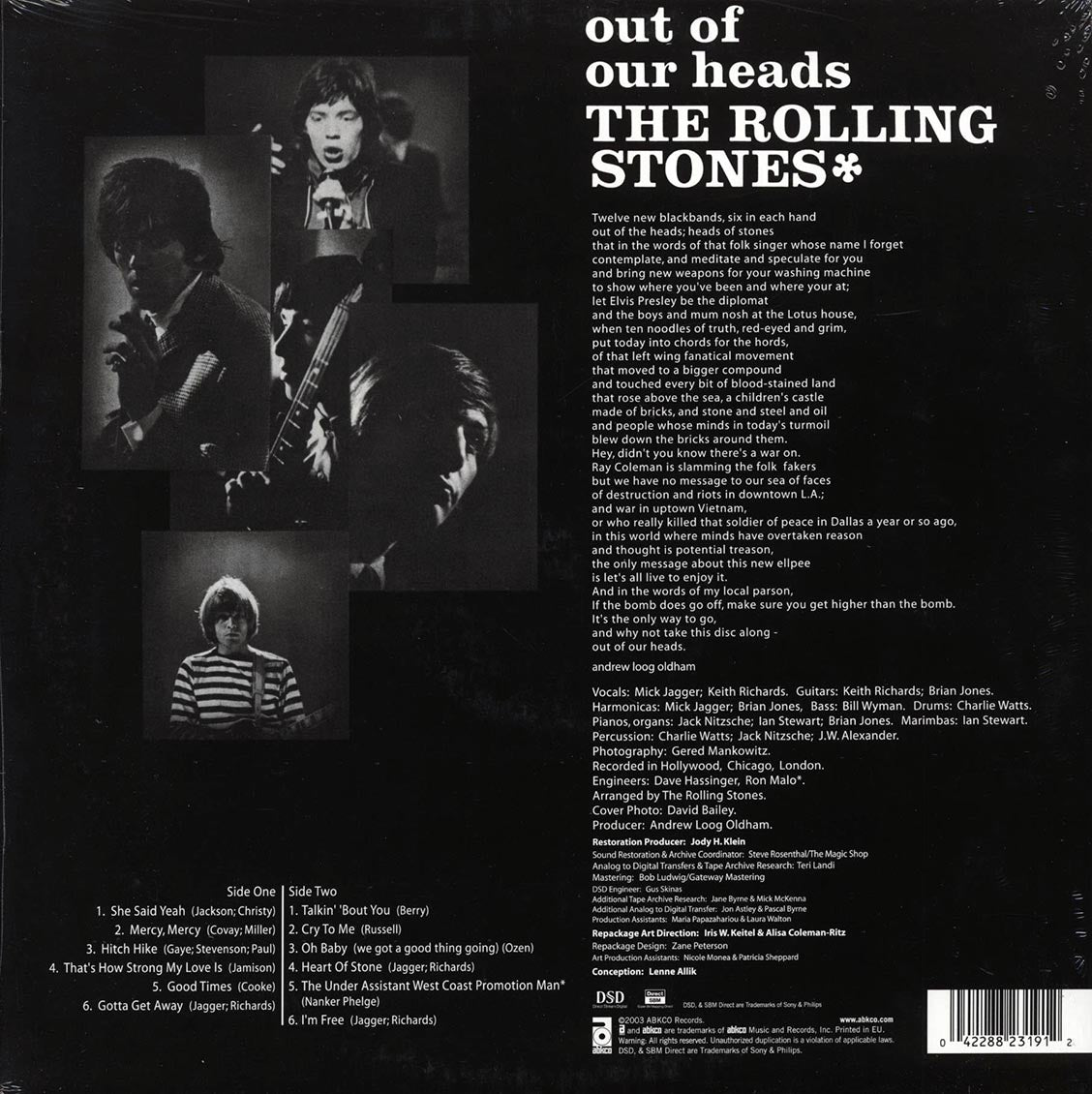 The Rolling Stones - Out Of Our Heads UK (remastered)
