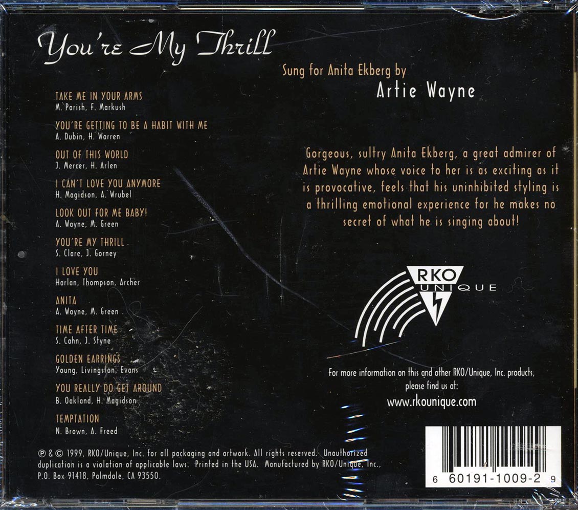 Artie Wayne - You're My Thrill