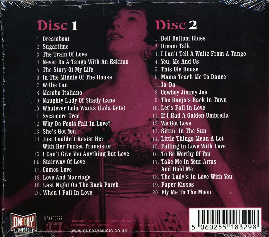 Alma Cogan - The Very Best Of Alma Cogan: 40 Original Recordings (40 tracks) (2xCD)