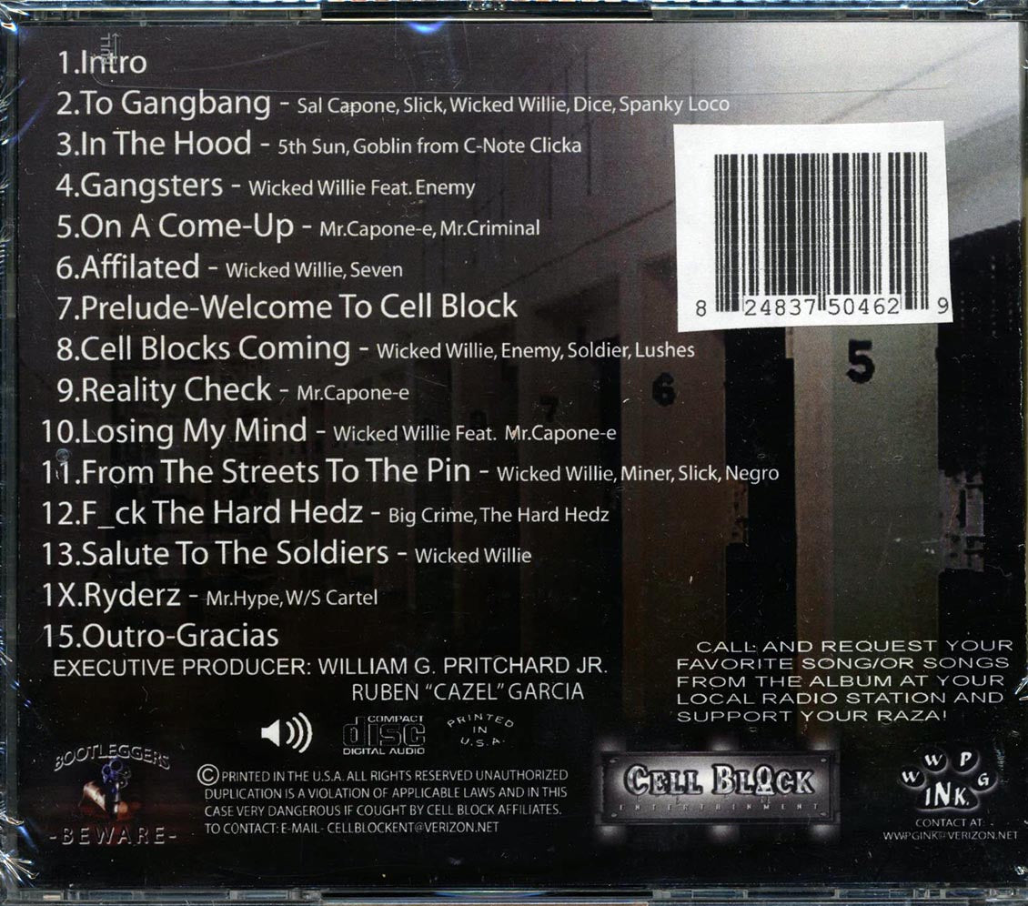 Affiliated Gangsters, Wicked Willie, Mr. Capone-E, Etc. - Affiliated: From The Streets To The Pin