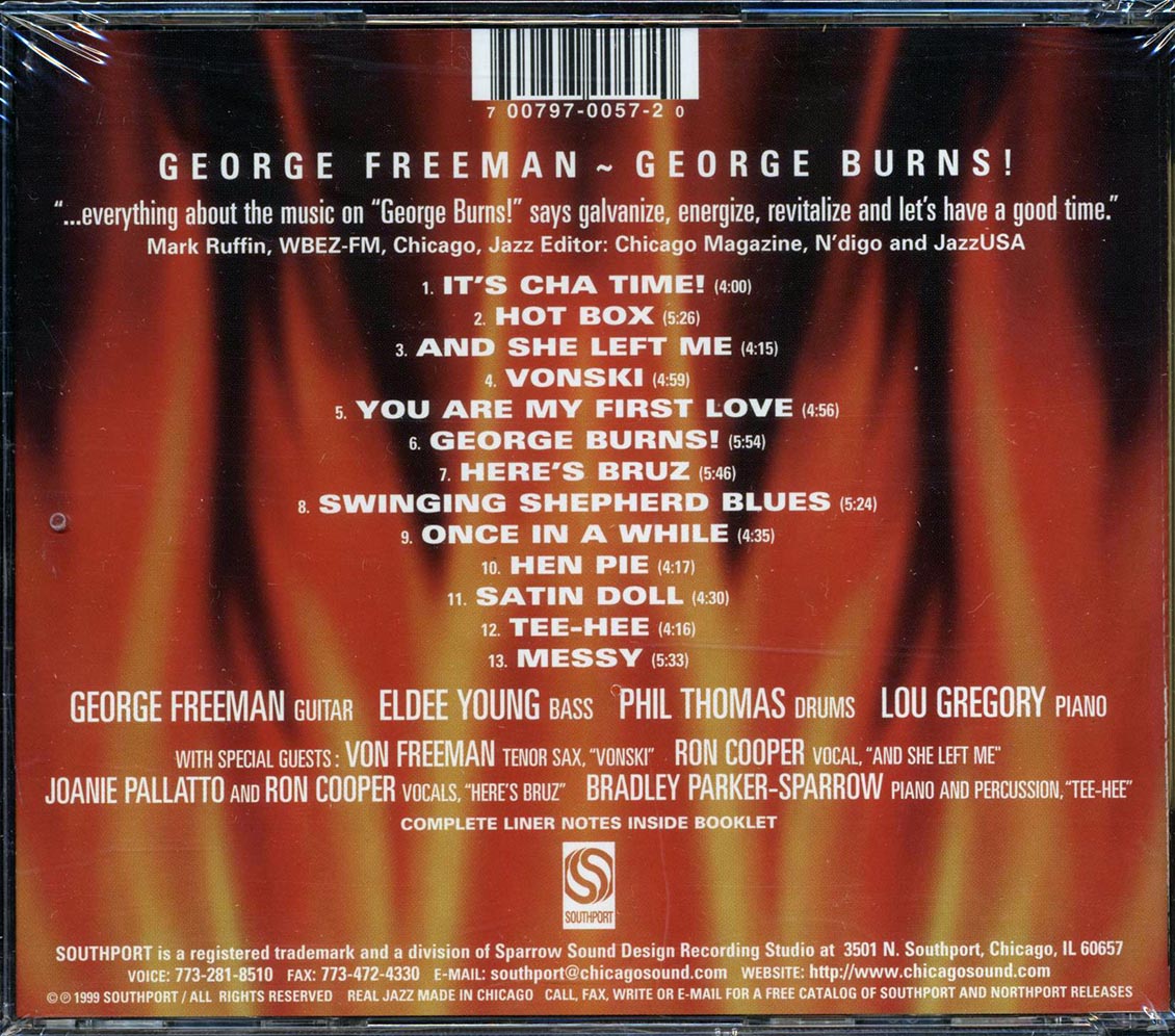 George Freeman - George Burns!