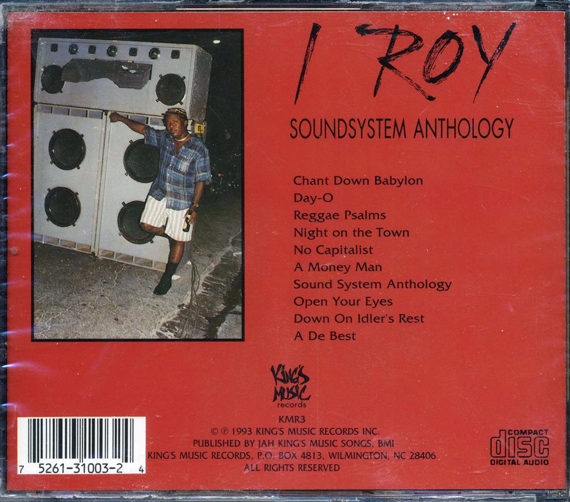 I Roy - Soundsystem Anthology