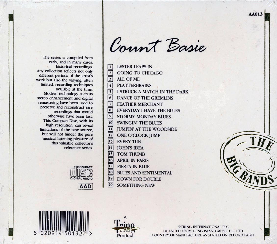 Count Basie - 20 Reflective Recordings (20 tracks)