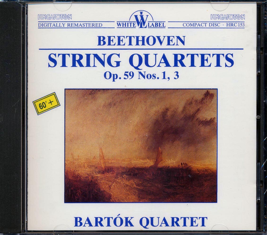 Beethoven, Bartok Quartet - String Quartets Op. 59 Nos. 1, 3