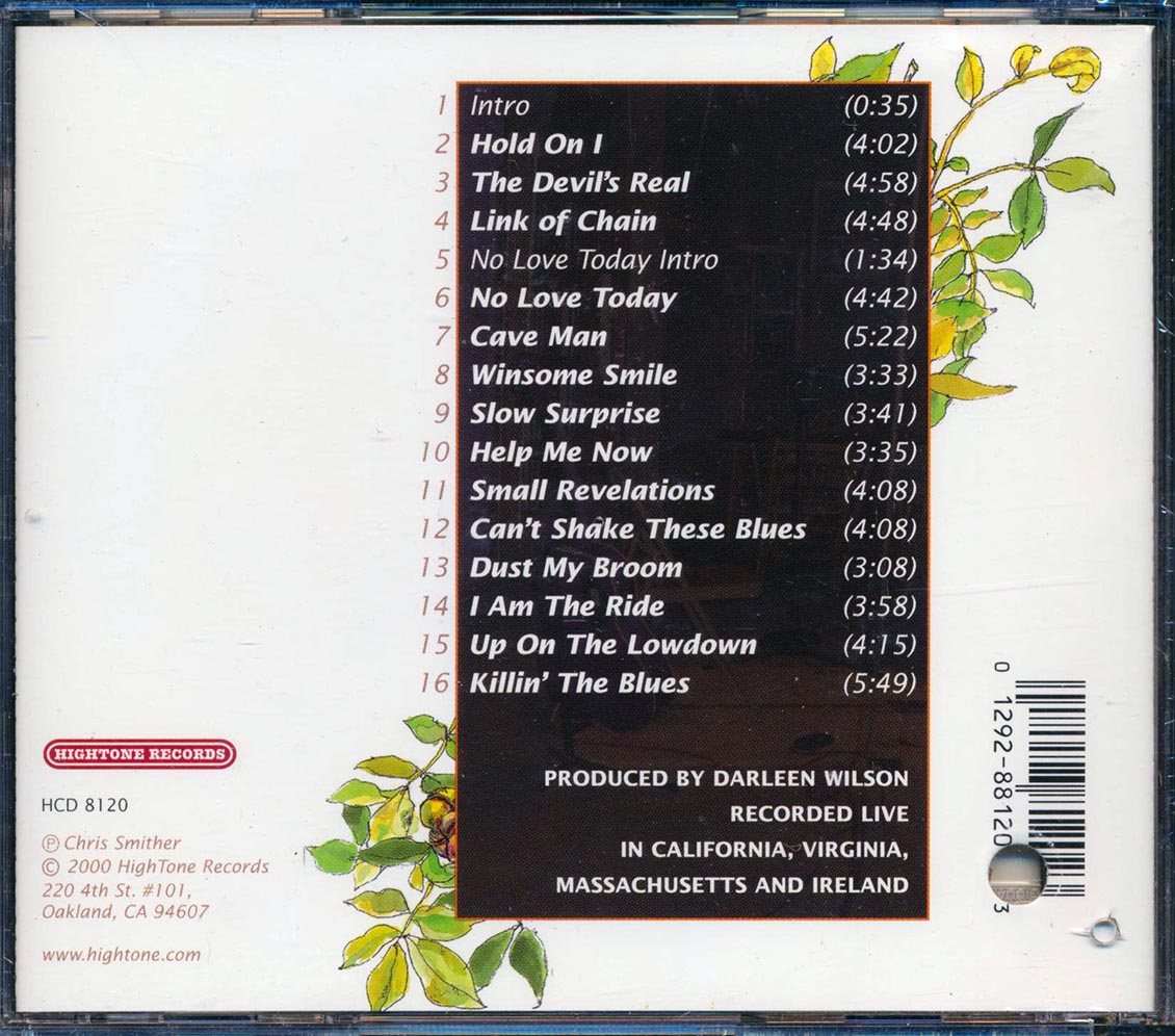 Chris Smither - Live As I'll Ever Be (marked/ltd stock)