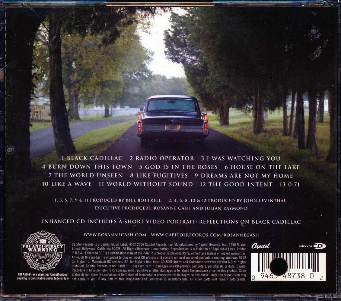 Rosanne Cash - Black Cadillac