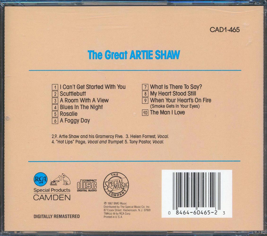 Artie Shaw - The Great Artie Shaw