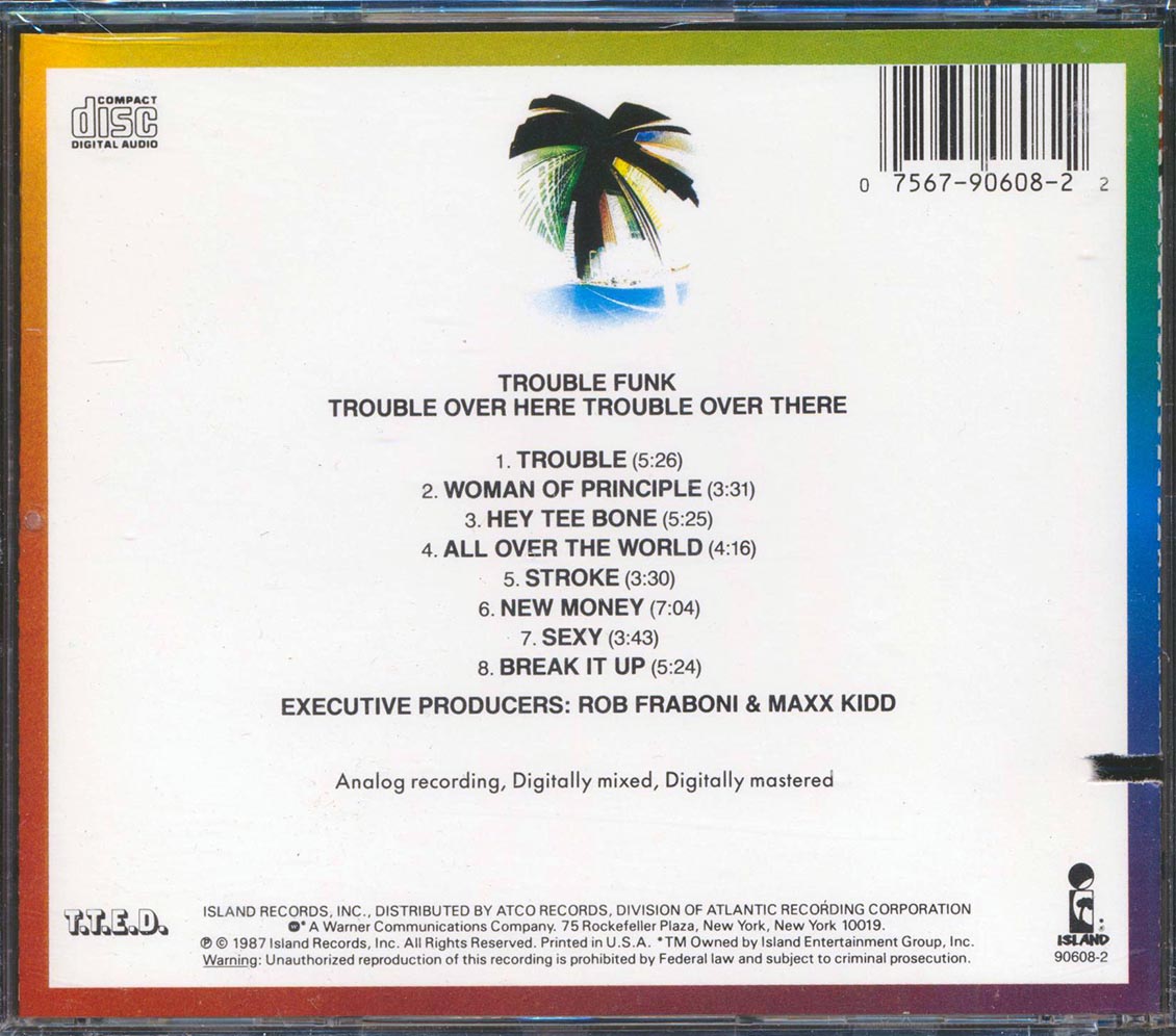 Trouble Funk - Trouble Over Here, Trouble Over There (marked/ltd stock)