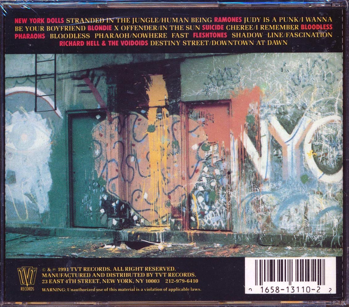 New York Dolls, The Ramones, Blondie, Fleshtones, Etc. - The Groups Of Wrath: Songs Of The Naked City