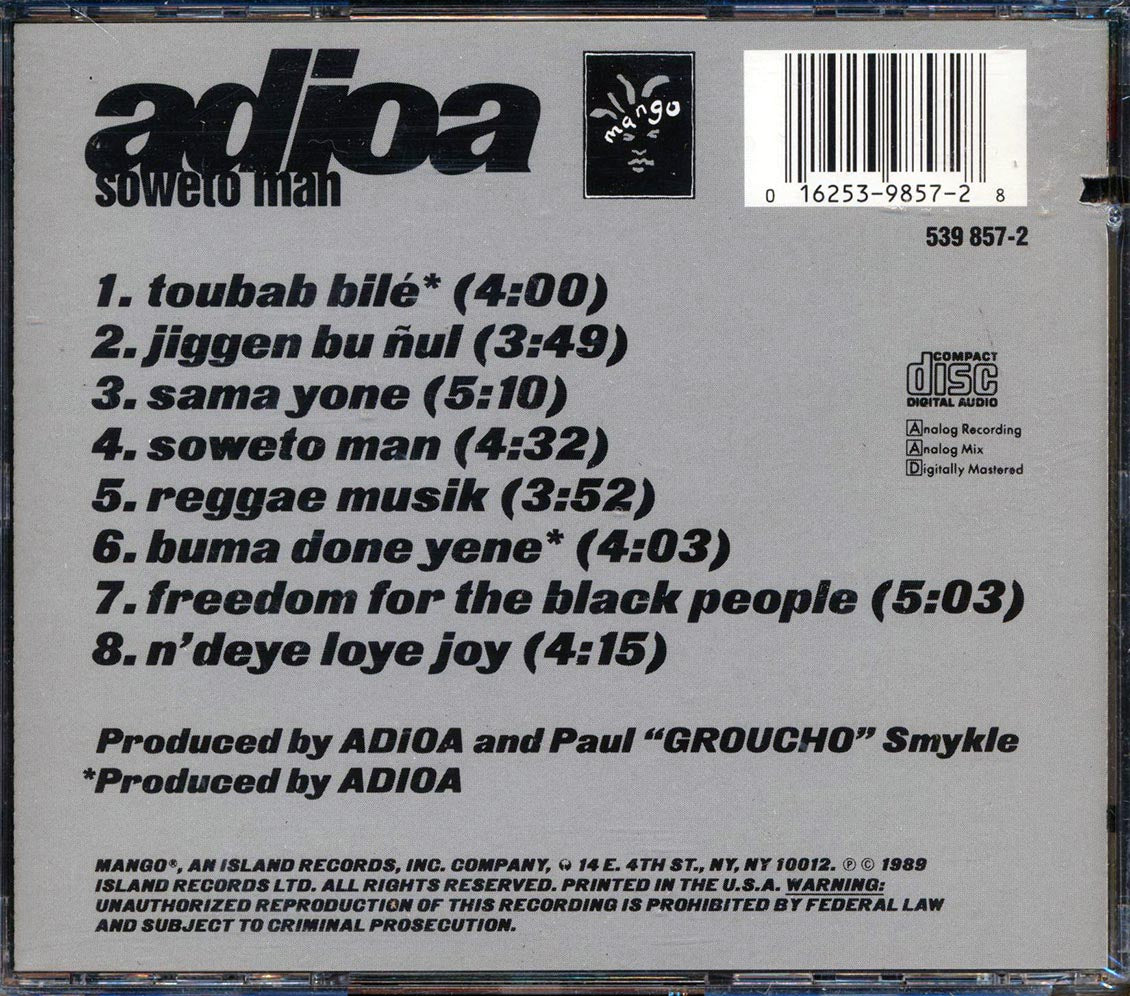 Adioa - Soweto Man