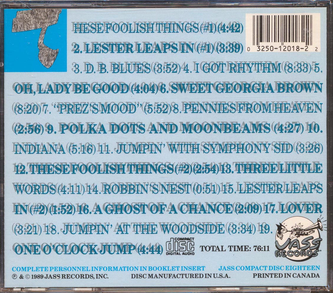 Lester Young - Prez Conferences